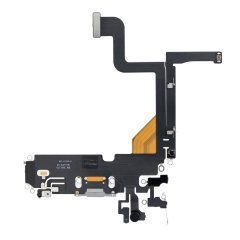 Charging Port Flex Cable For iPhone 13 Pro - Silver