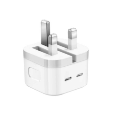 35W Dual USB-C / Type-C Power Adapter for iPhone / iPad Series- UK Plug