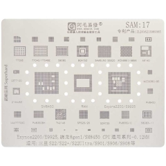 Amaoe Reballing Stencil For IC Chip For Samsung Galaxy S22/ S22 Plus/ S22 Ultra