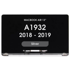 OEM Complete LCD Display Assembly For MacBook Air 13" (A1932) (Late 2018 - Early 2019) (Silver)