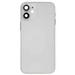 Back Housing For iPhone 12 Mini (White) (Original Pull) (Grade A)