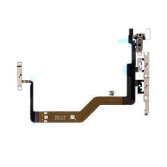 Replacement for iPhone 12 Pro Max Power Button Flex Cable with Metal Bracket Assembly Original