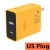 87W Fast Charging Adapter - Yellow