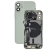 Back Housing With Parts For iPhone 12 Mini (Green) (Original Pull) (Grade A)