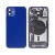 Back Housing With Parts For iPhone 12 Mini- Blue OEM