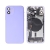 Back Housing With Parts For iPhone 12 Mini- Purple OEM