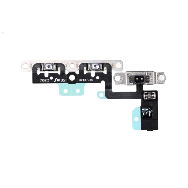 Replacement for iPhone 11 Volume Button Flex Cable with Metal Bracket Assembly Original