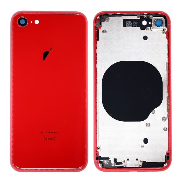 Back Housing For iPhone 8- Red OEM