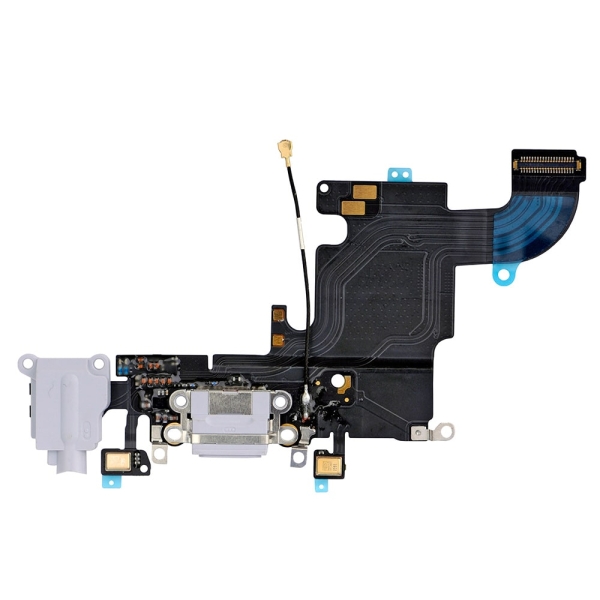 Charging Port Flex Cable For iPhone 6S (Light Grey)