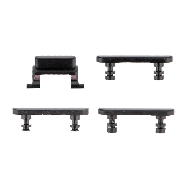 Replacement for iPhone 7 Plus Side Buttons Set (4pcs/set)- Black Original