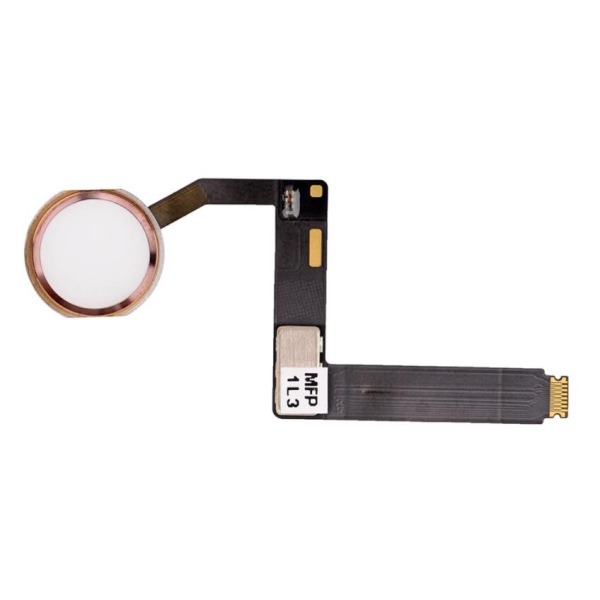 For iPad Pro 9.7" Home Button Assembly with Flex Cable Ribbon- Rose