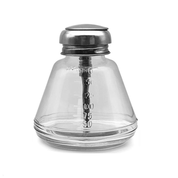 Transparent Glass Dispenser Alcohol Bottle 150ml