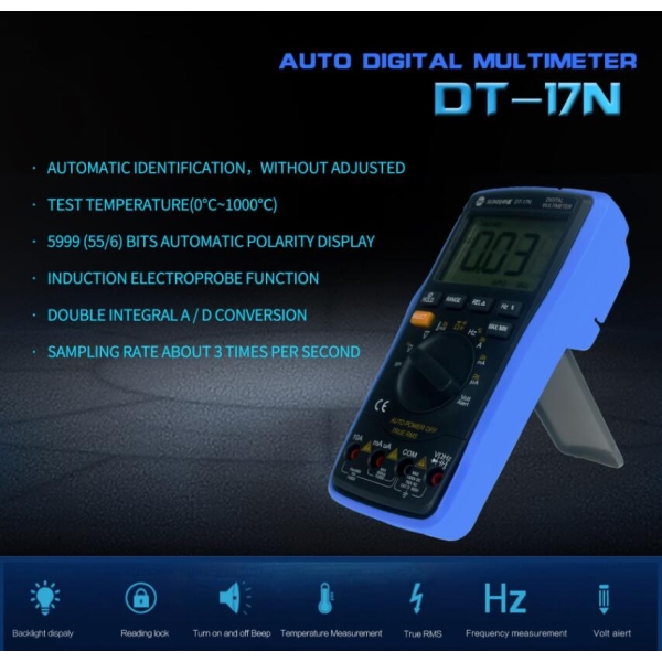 SUNSHINE DT-17N Automatic Digital Multimeter