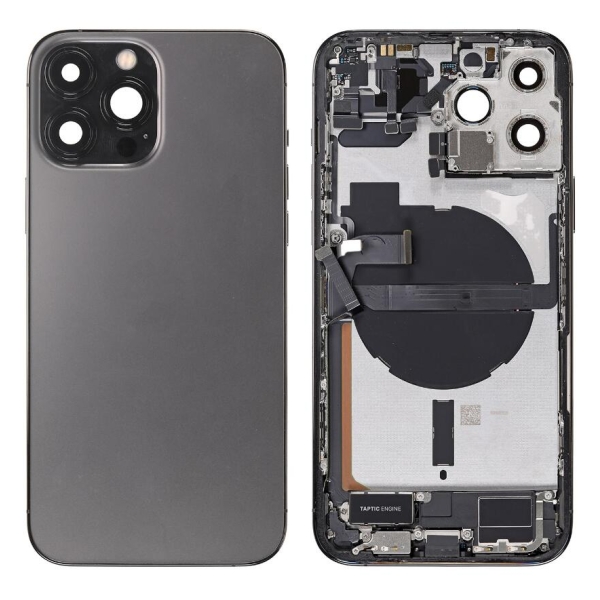 Back Housing With Parts For iPhone 13 Pro Max- Graphite OEM