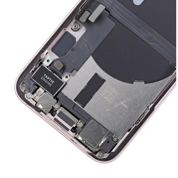 Back Housing With Parts For iPhone 13 Mini- Pink OEM