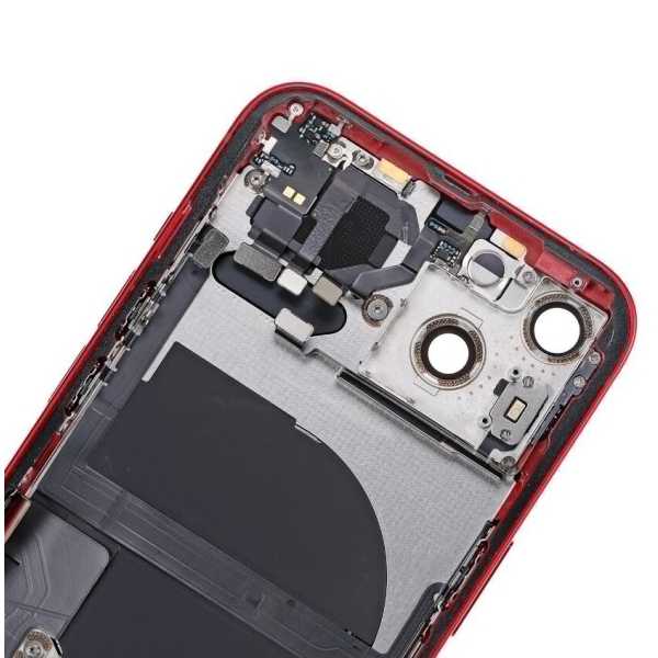 Back Housing With Parts For iPhone 13- Red OEM