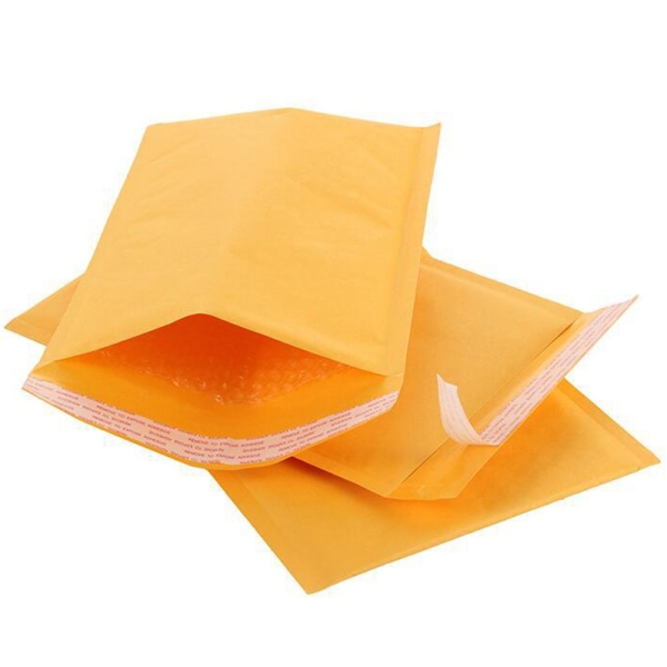 Yellow Envelope Bubble Packing Bag