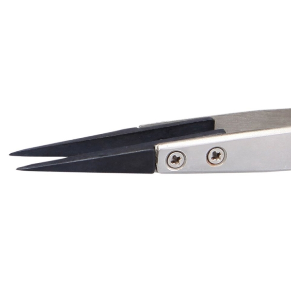 BEST BST-259 Stainless Steel Snti Static Tweezer