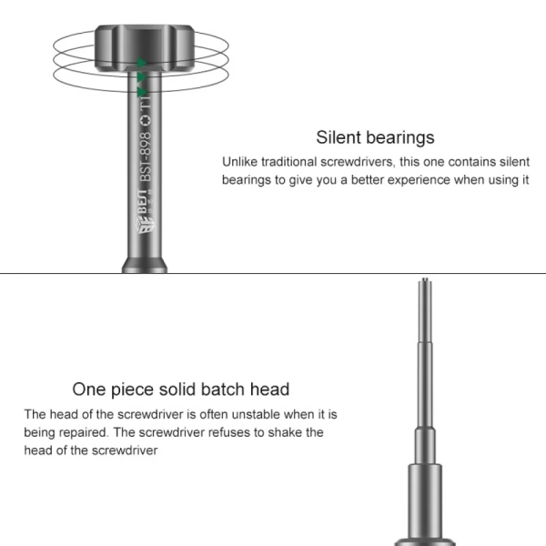 BEST BST-898 Steel Magnetic 3D Screwdriver