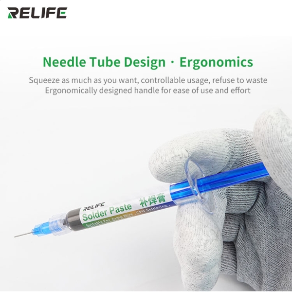 RELIFE RL-405 Lead-Free Needle Solder Flux Paste