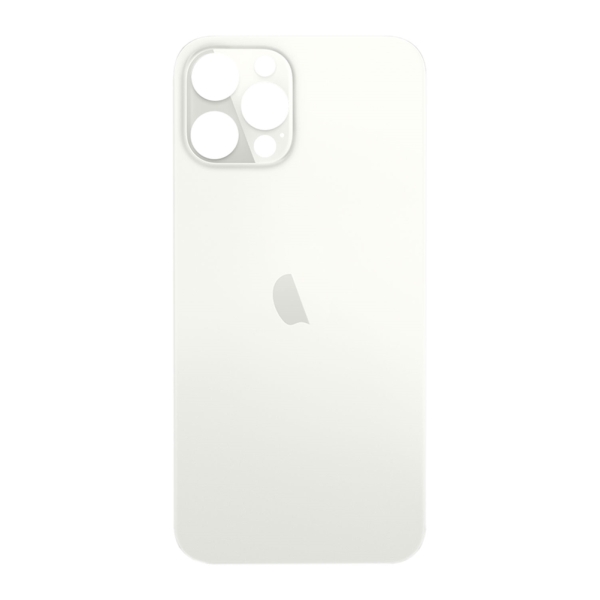 Back Glass For iPhone 12 Pro - Silver