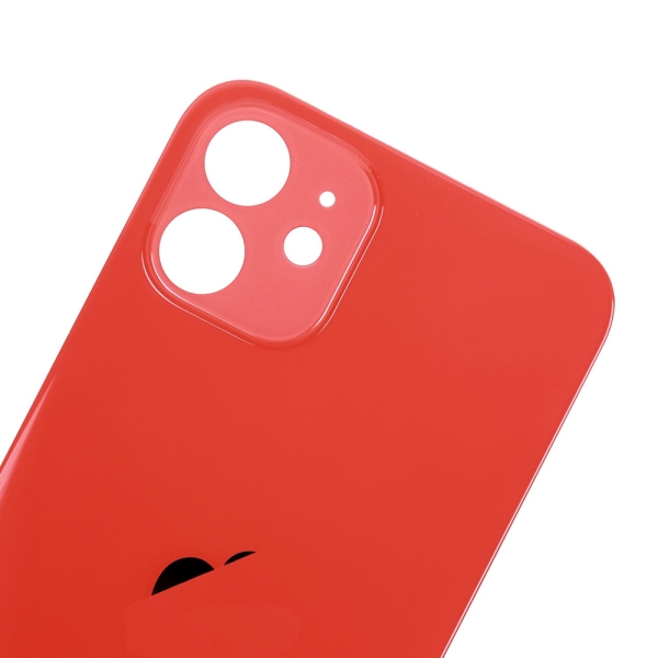 Back Glass For iPhone 12 - Red