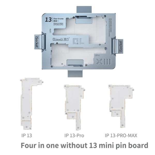 QianLi 4 in 1 iSocket iPhone 13 Series Motherboard Layered Test Frame