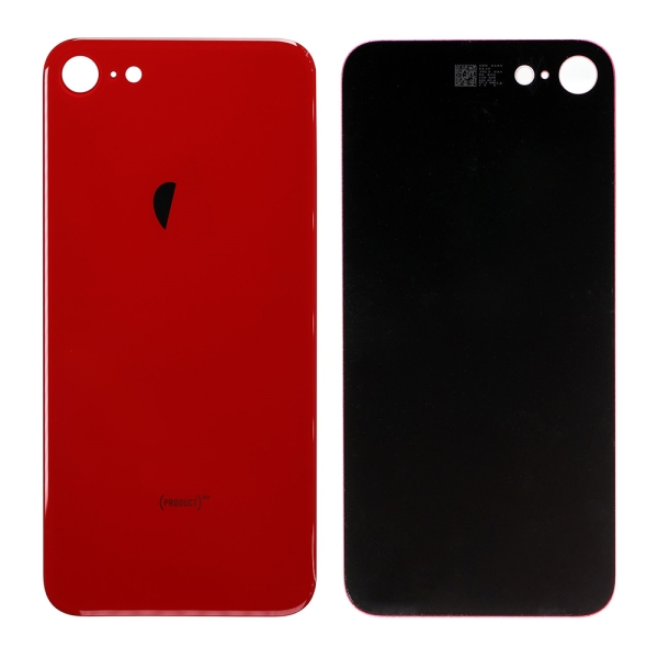 Back Glass For iPhone 8 - Red