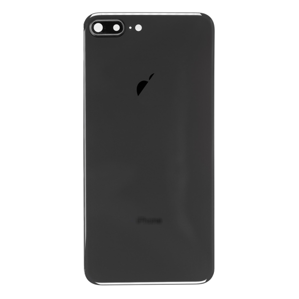 Back Glass with Camera Holder For iPhone 8 Plus - Space Gray