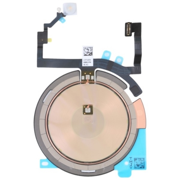 Replacement For iPhone 14 NFC Wireless Charging Module with Flashlight Flex Cable- Original