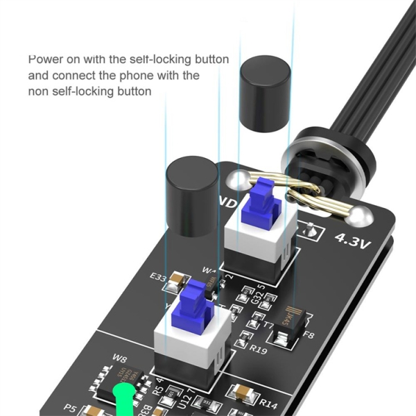 Mechanic Power Pro Max Fast Start Test Cable For IPhone 6-13 Pro Max