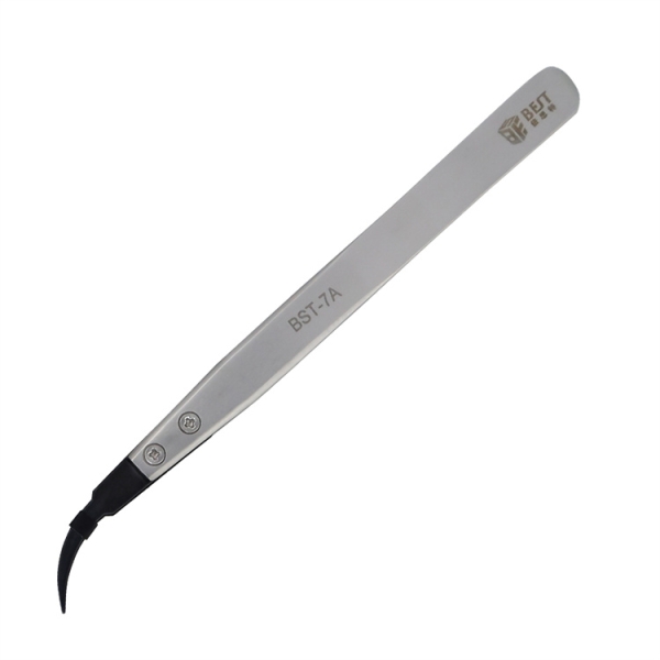 BST-7A Tweezer Anti-Static Stainless Steel Series