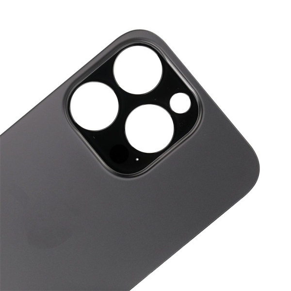 Back Glass For iPhone 14 Pro - Space Black