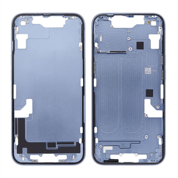 Middle Frame For iPhone 14- Blue OEM