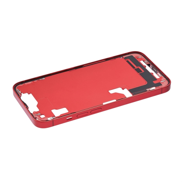 Middle Frame For iPhone 14- Red OEM