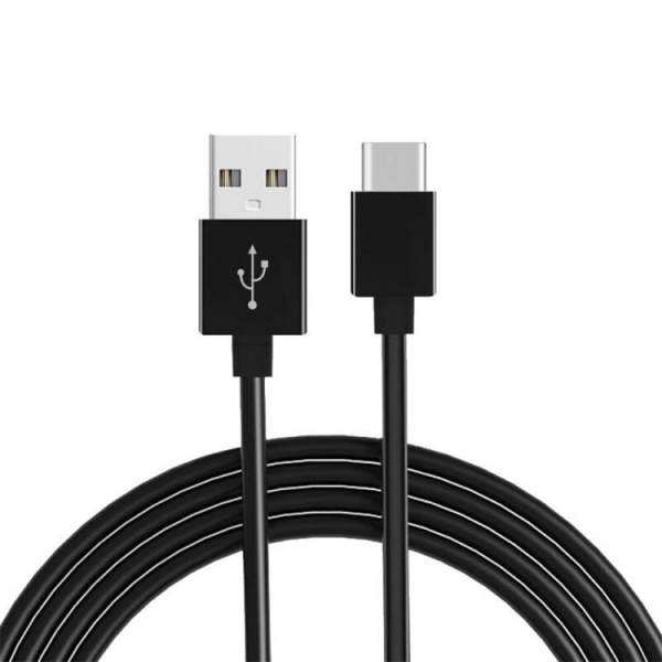 1.5M USB-C/ Type-C to USB 2.0 Data/ Charger Cable For Samsung (Black)