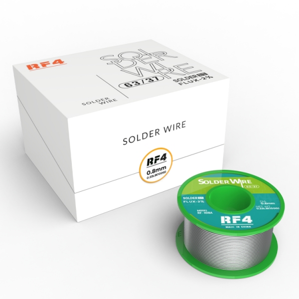 RF4 RF-108A 100g 0.8mm 63%Sn Lead-Free Rosin Core Solder Tin Wire