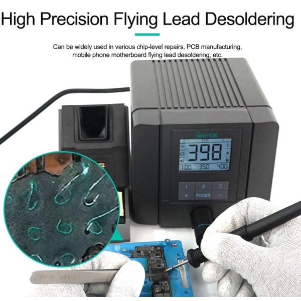 Quick Q8 Rapid Heating Real-time Monitoring Intelligent Precision Soldering Station