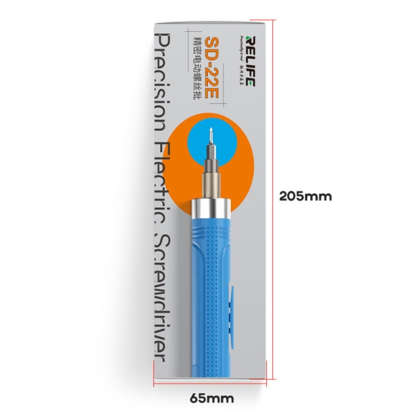 Relife SD-22E Precision Wireless Electric Screwdriver with 10 Screwdriver Bits