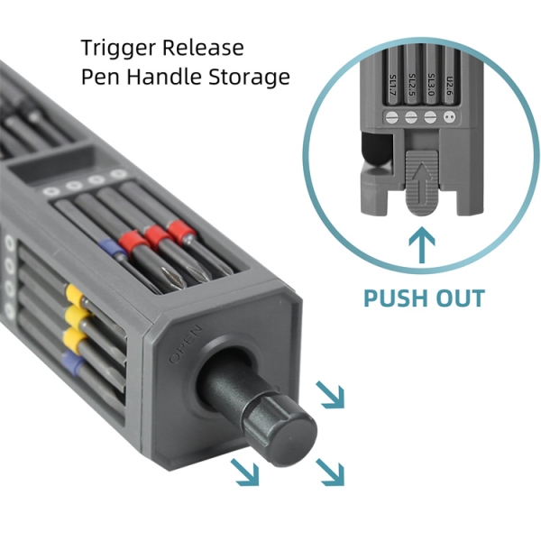 BST-8958 30-in-1 Precision Magnetic Screwdriver Set