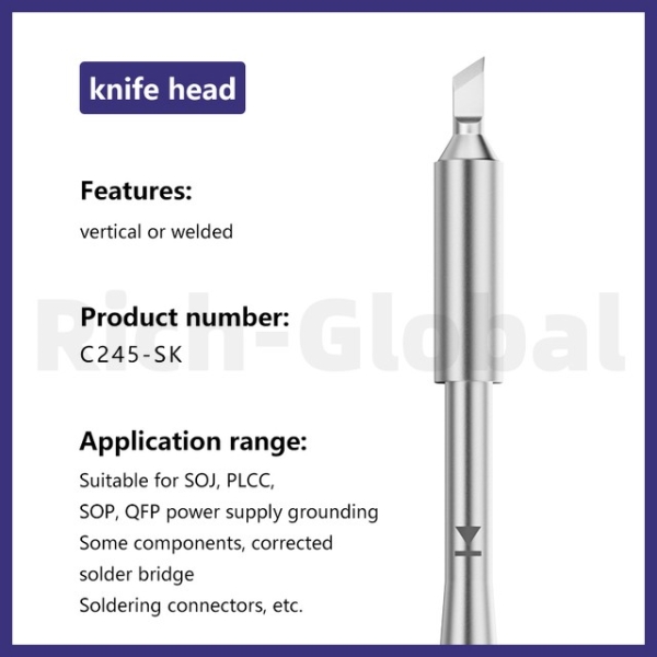 PPD C210 / T245 Tips Universal JBC C245 / C210 Soldering Iron Tip Compatible