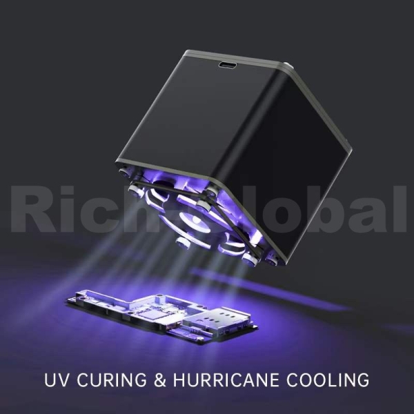 Wylie 2-in-1 UV Curing Lamp