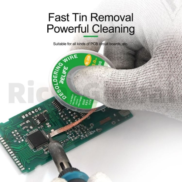 RELIFE RL-20A Desoldering Wire/Less Residue