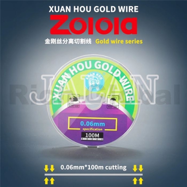 XUANHOU ZOLOLA 0.028/0.035/0.04/0.06/0.08mm Gold Wire