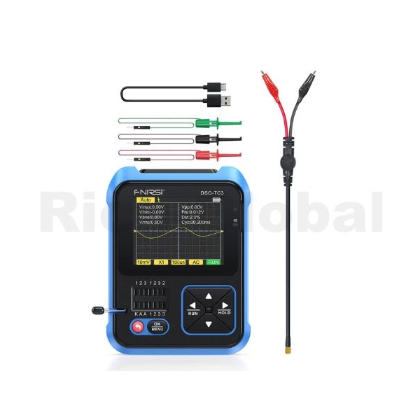 FNIRSI DSO-TC3 Digital Oscilloscope Diode LCR Transistor Tester