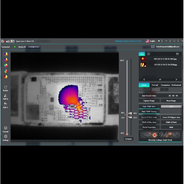 Super Cam X New 384 3D Infrared Thermal Imaging Analyzing Carema