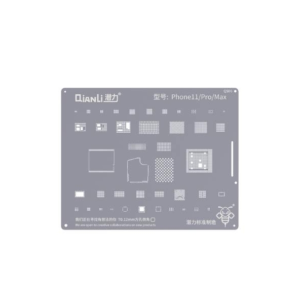 QianLi Bumblebee BGA Reballing Stencils For iPhone 6-14 Pro Max