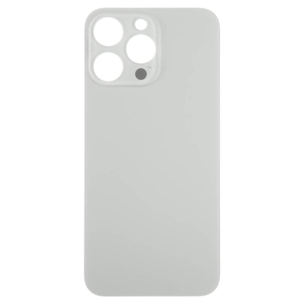 for iPhone 15 Pro Max Back Cover Glass - Titanium