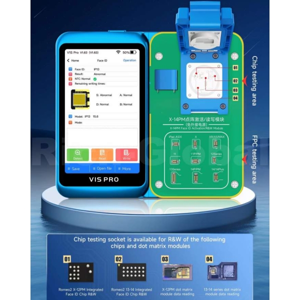 V1S Pro X-14PM Face ID Activation/R&W Module