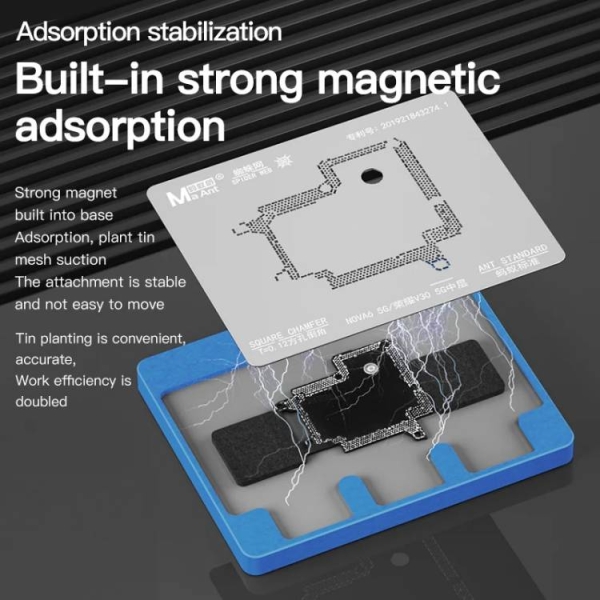 MaAnt C2 Universal CPU Reballing Stencil Platform